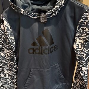 Adidas Kids' Camouflage Sleeve Hoodie